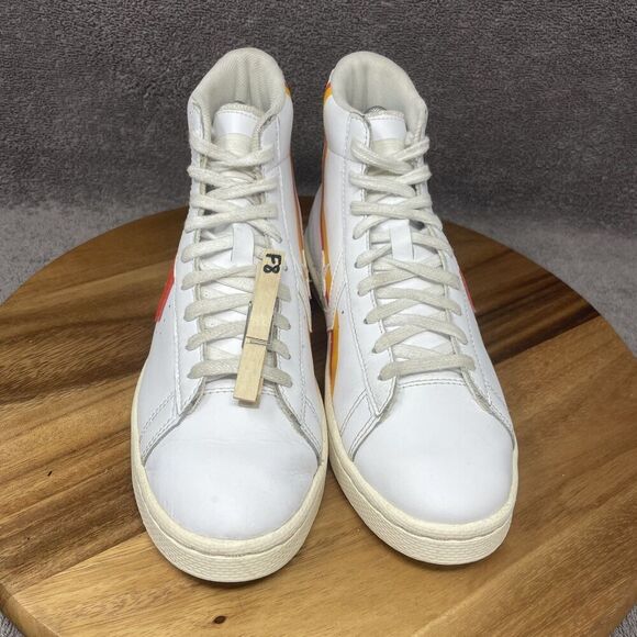 Converse x Roswell Rayguns Sneakers Women's Size 7 271198C Leather HI White - Picture 9 of 9